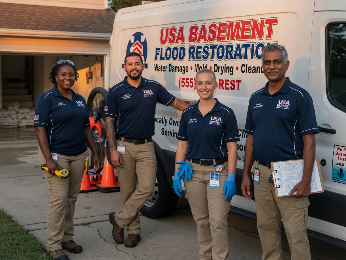 Basement Flood Cleanup company in Collinsville, MS