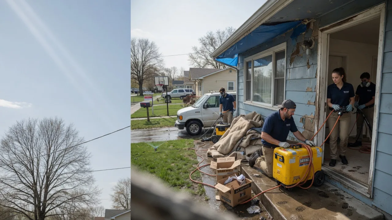 Basement Flood Cleanup in Collinsville, MS near me